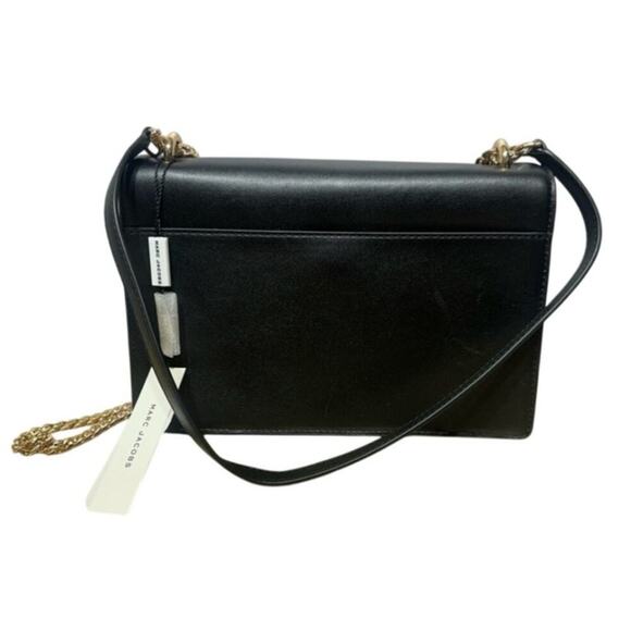 Marc Jacobs Black Leather Gold  Hardware NWT - Picture 8 of 9
